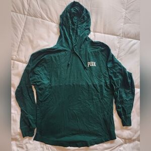 Victoria's Secret - Green hoodie - PINK Collection
